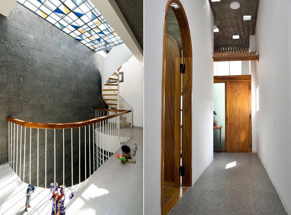 Chia sẻ cách chọn và sử dụng gạch kính lấy sáng giếng trời 